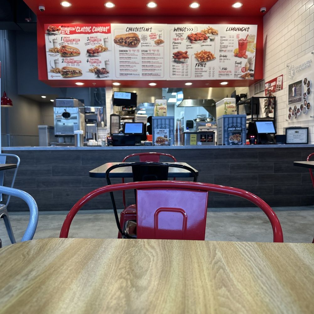 Clean service area and tables