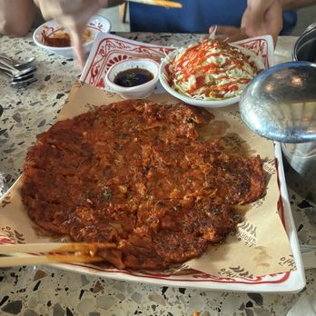INS Ice Beer - Kimchi pancake - Korean Near Me - Buena Park, California