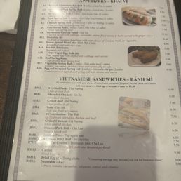 Menu Menu
