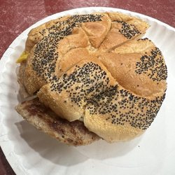 T & M II Go - Sausage, egg, and cheese on a roll