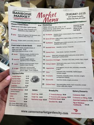Menu photo 5 Sansone Market Garden City, NY Menu photo 5 Sansone Market Garden City, NY