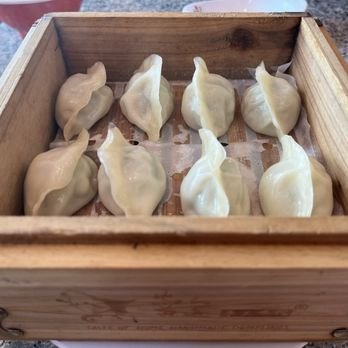 Dumpling King - Pork, shrimp, and chive steamed dumplings - Dim Sum Near Me - Austin, Texas