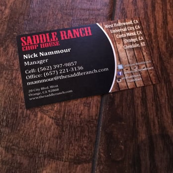 Saddle Ranch - Steakhouses Near Me - Orange, California Saddle Ranch - Steakhouses Near Me - Orange, California