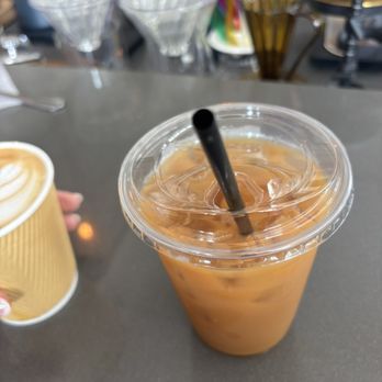 Coffeegraph - Cold brew with oat milk and house-made pandan syrup - Coffee & Tea Near Me - Denver, Colorado