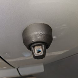 Well guy couldn't figure out how to remove antenna and scratched the heck out of holder. Such bad customer service. Will NOT return