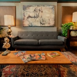 The Men's Grooming Parlor - The waiting room