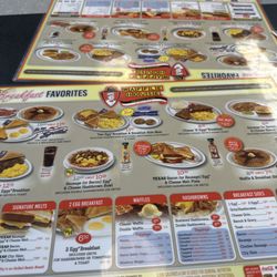 Waffle House - Clean bathroom. Thanks.
