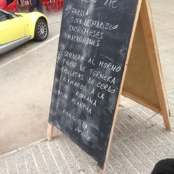Ca Poldo - Menú de domingo, prácticamente es el mismo todos los domingos (el cordero al horno es un MUST)
