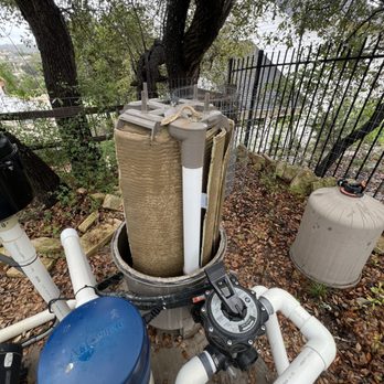 IMS Pool Maintenance - Before filter clean - Pool Cleaners Near Me - Dripping Springs, Texas IMS Pool Maintenance - Before filter clean - Pool Cleaners Near Me - Dripping Springs, Texas