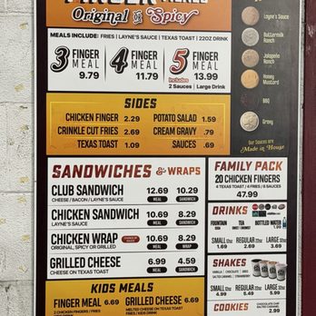 Layne's Chicken Fingers - Chicken Shop Near Me - Houston, Texas