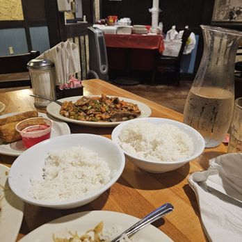 Happy Buddha - Double rice and our own carafe of water - Chinese Near Me - Galveston, Texas Happy Buddha - Double rice and our own carafe of water - Chinese Near Me - Galveston, Texas