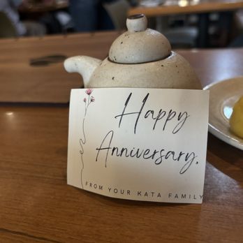 Kata Robata - Anniversary sign - Sushi Bars Near Me - Houston, Texas Kata Robata - Anniversary sign - Sushi Bars Near Me - Houston, Texas