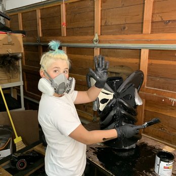 Brightworks School - Making his Xenomorph costume for school - Elementary Schools Near Me - San Francisco, California Brightworks School - Making his Xenomorph costume for school - Elementary Schools Near Me - San Francisco, California