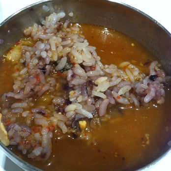Gam Ja Chon - Add soup to the rice. - Korean Near Me - Rowland Heights, California Gam Ja Chon - Add soup to the rice. - Korean Near Me - Rowland Heights, California