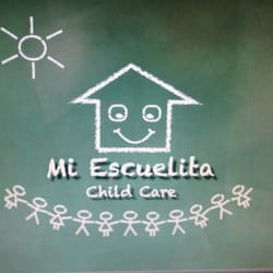 Mi Escuelita Child Care - School with children on the blackboard