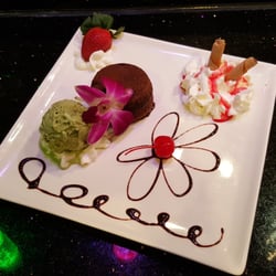 Neon Sushi - Chocolate souffle