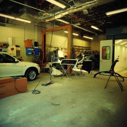 Melrose Auto Body - inside the shop!