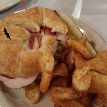 Bear Trapper Restaurant - Turkey croissant with fries. Awesome fries. - American Near Me - Garden City, Utah Bear Trapper Restaurant - Turkey croissant with fries. Awesome fries. - American Near Me - Garden City, Utah
