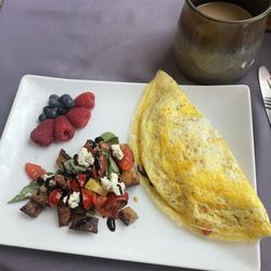 The Chadwick Bed & Breakfast - Omelette with a panzanella salad