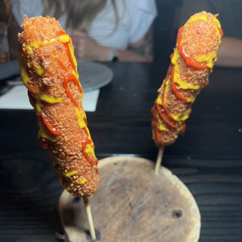 The Beast - Korean corn dogs - New American Near Me - Las Vegas, Nevada