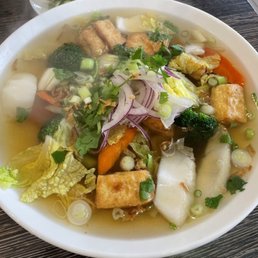 Veggie pho (vegan)
