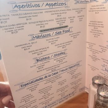 La Cubana - Menu - Cuban Near Me - Glendale, California