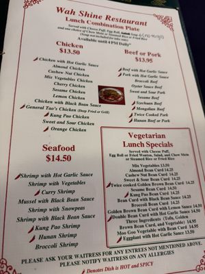 Menu photo 6 Wah Shine Vacaville, CA Menu photo 6 Wah Shine Vacaville, CA