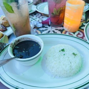 Havana 1957 - 7/11/22 - Passionfruit Mojito, Guava Mojito, Ropa Vieja, White Rice & Black Beans - Cuban Near Me - Miami Beach, Florida