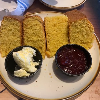 Off The Rails Worcester - Cornbread with butter & jam - Southern Near Me - Worcester, Massachusetts Off The Rails Worcester - Cornbread with butter & jam - Southern Near Me - Worcester, Massachusetts