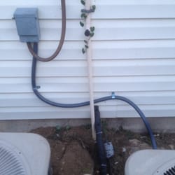Troy Heating & Air - New electrical connection added and properly secured.