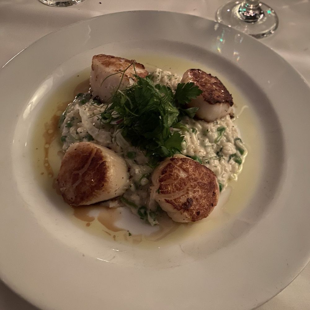 Ocean Prime - Scallops and risotto - Seafood Near Me - Dallas, Texas