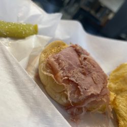 Old Virginia Ham Shop - Less is more. It's a simple sandwich, but the flavor is complex!