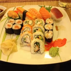 Linny Sushi & Asia Küche - Was pretty good. The warm dishes are awesome in my opinion. Number 55