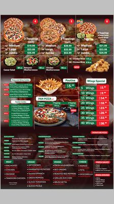 Menu photo 1 Oakville Pizzeria Oakville, ON Menu photo 1 Oakville Pizzeria Oakville, ON
