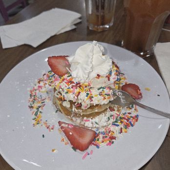Casa El Desayuno - Birthday pancakes - Breakfast & Brunch Near Me - Las Vegas, Nevada