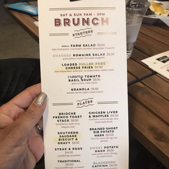 Carolina Watershed Memphis - Brunch menu, page 2. - American Near Me - Memphis, Tennessee