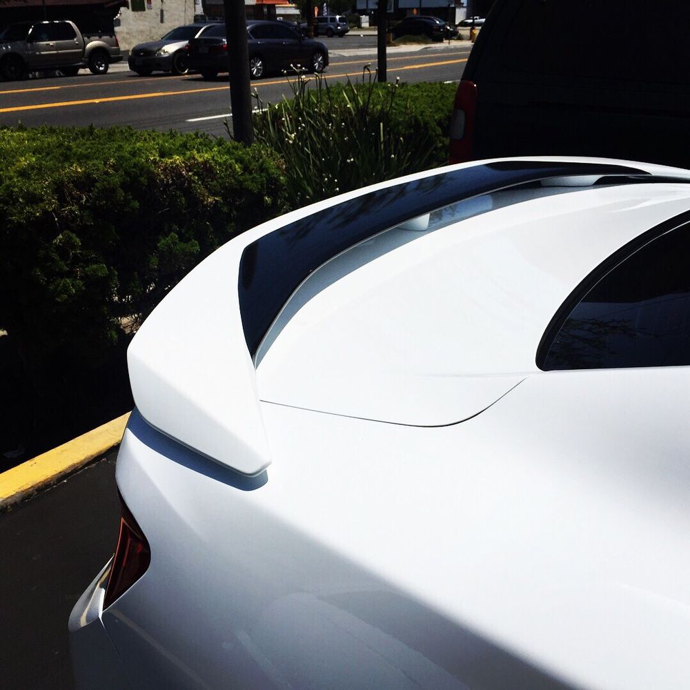 Sync Wraps - Black accent done on the spoiler! Came out better than I it did in my head when I envisioned it - Vehicle Wraps Near Me - Orange, California Sync Wraps - Black accent done on the spoiler! Came out better than I it did in my head when I envisioned it - Vehicle Wraps Near Me - Orange, California