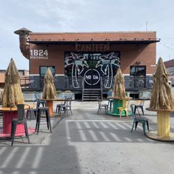 NoDa Company Canteen - Frontish, depending on what way for walking from.