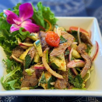Absolute Thai Cuisine - Beef Salad - Thai Near Me - Fulshear, Texas Absolute Thai Cuisine - Beef Salad - Thai Near Me - Fulshear, Texas
