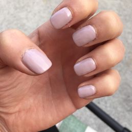 Example, why is there polish on my cuticles