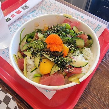 Uroko Poke - 3 Scoop W/ Tuna - Poke Near Me - Tustin, California