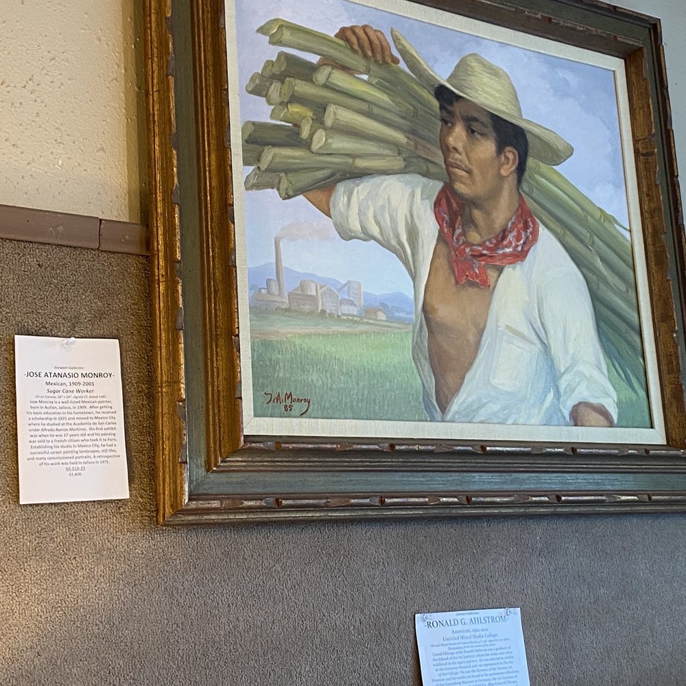 Stewart Galleries - "Sugar Cane Worker" by Jose Anastacio Monroy $2,800 - Antiques Near Me - Palm Springs, California Stewart Galleries - "Sugar Cane Worker" by Jose Anastacio Monroy $2,800 - Antiques Near Me - Palm Springs, California