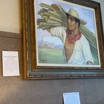 Stewart Galleries - "Sugar Cane Worker" by Jose Anastacio Monroy $2,800 - Antiques Near Me - Palm Springs, California