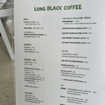 Long Black Coffee - Coffee & Tea Near Me - Fountain Valley, California Long Black Coffee - Coffee & Tea Near Me - Fountain Valley, California