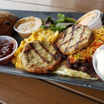 Offerdahl's Off-The-Grill - Same meal, but with sausage patties. The salad is delicious - Sandwiches Near Me - Lighthouse Point, Florida Offerdahl's Off-The-Grill - Same meal, but with sausage patties. The salad is delicious - Sandwiches Near Me - Lighthouse Point, Florida