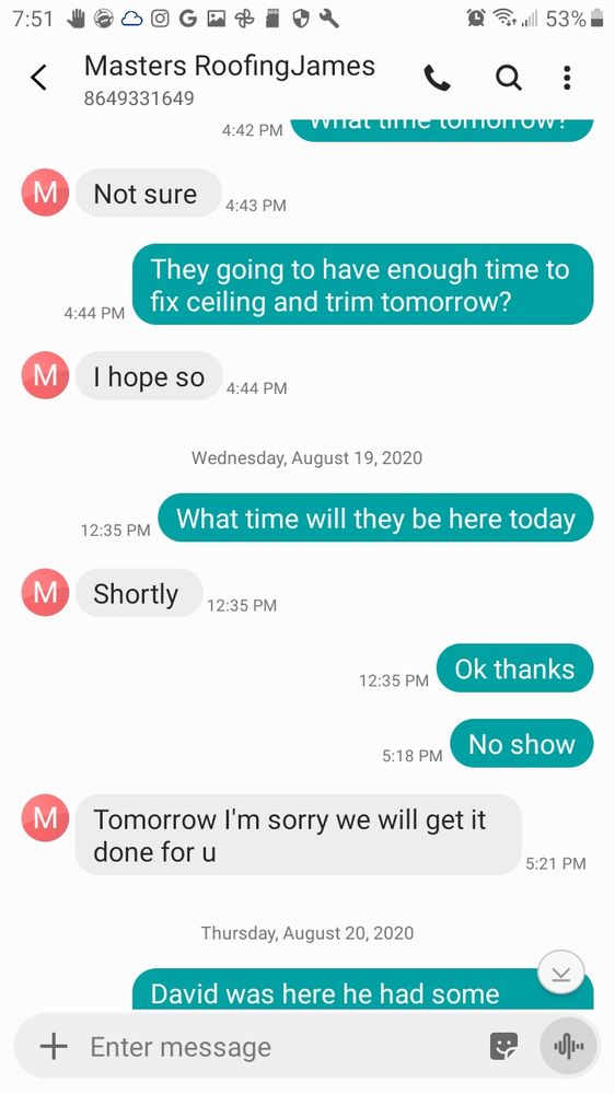 Slide of Masters Of Roofing