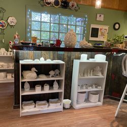9th of September - Inside store view of some available options to paint