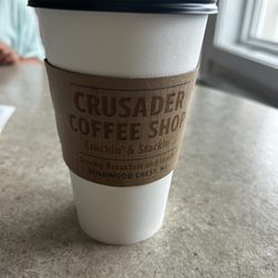 Crusader Coffee Shop - Cappuccino with caramel