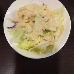W&Z Asian Bistro & Sushi Bar - Green Salad, one of my favorite small salads.