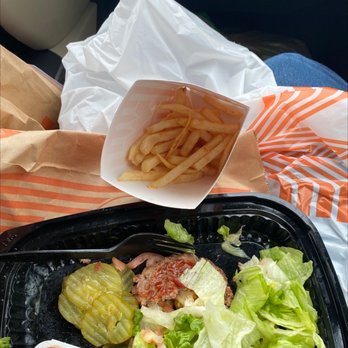Whataburger - Hamburger, no bun and fries cooked in their own oil - Fast Food Near Me - Jacksonville, Florida Whataburger - Hamburger, no bun and fries cooked in their own oil - Fast Food Near Me - Jacksonville, Florida